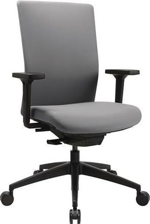Topstar Silla Giratoria De Oficina Sincronizada Gris 450-570mm Con Respaldo Carga 110kg Topstar