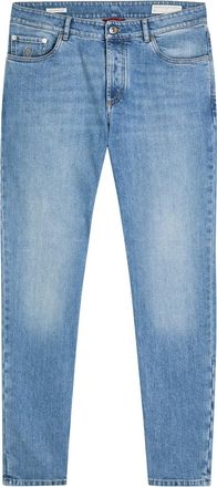 Brunello Cucinelli Tapered-leg Jeans - Denim - 52 (IT52 / XL)