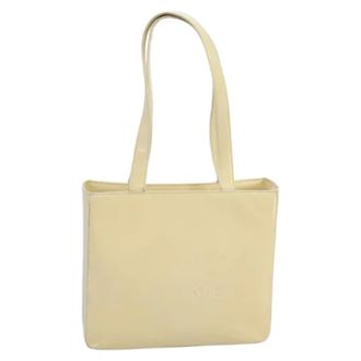 Chanel Pre-owned Tela bolsos-chanel - Pre-owned - Mujer - Amarillo - ONE SIZE