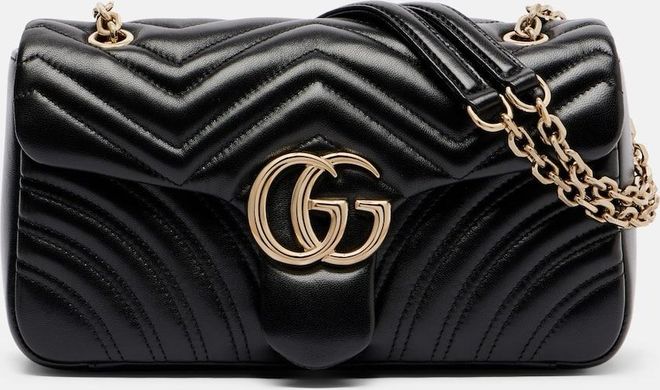 Borsa a spalla GG Marmont Medium in pelle