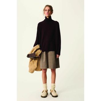 des petit hauts Wollen trui met opstaande kraag, ARAMIS