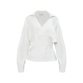 Iro Wrap-tie Blouse