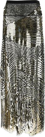 Pucci Maxi-rok verfraaid met pailletten - Goud