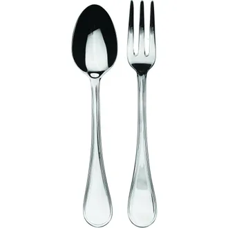 Mepra Boheme Serving Set (Fork and Spoon) - 2 Pieces in Silver at Nordstrom