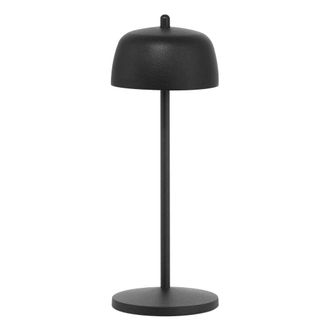 Zafferano L&aacute;mpara de mesa led recargable y regulable zafferano circe negra