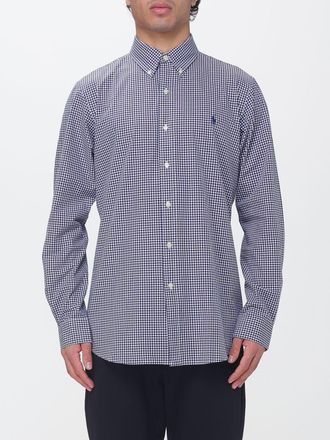 Polo Ralph Lauren Camicia slim fit in cotone stretch con logo Pony ricamato