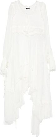 Ann Demeulemeester Gati Ruffled Midi Dress