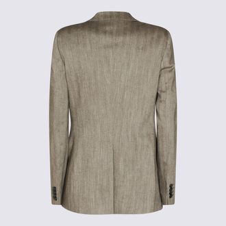 Tagliatore Wool-Blend Blazer - Gray