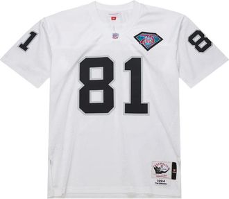 Mitchell & Ness x NFL T-shirt Los Angeles Raiders 1994 Tim Brown - Bianco