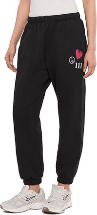 Spiritual Gangster Power of Love Bowie Sweatpants Womens Clothing Black : XL 25, Cotton/Modal