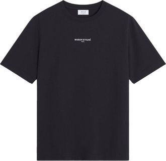 Maison Kitsun&eacute; Baumwoll-T-Shirt mit Logo von Maison Kitsune