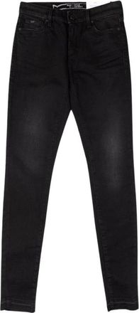 Gas Skinny Jeans - Dames - Skinny Jeans - Zwart - W25 - Katoen - Jeans