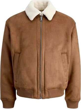 Jack & Jones Heren, Jassen, Bruin, Maat: XL Poliester