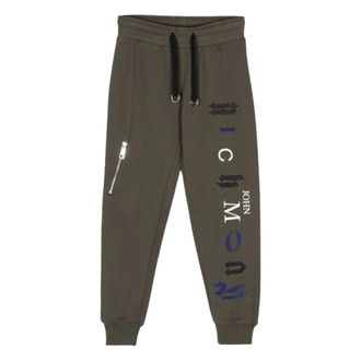John Richmond Sport Trousers - male - John Richmond - Sweatpants - Green - 5 Y - Kids