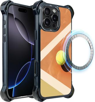 OEM Funda Para Iphone 16 Pro Max Ibizu Dropguard Ultra Con Magsafe, Move, Tennis