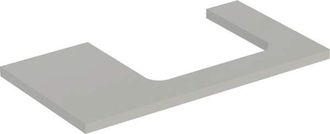 Keramag Keramag - Placa De Lavabo Geberit One, Recortable A La Derecha, 90x3x47 Cm