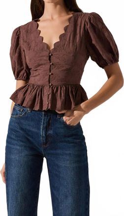 Astr Arely Top In Brown