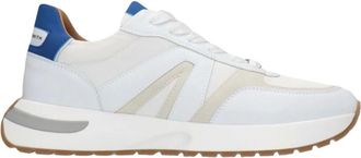 Alexander Smith Sneakers, male, White, 6 UK, White Low Top Trainers