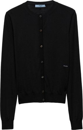 Prada Cardigan pesante - Nero