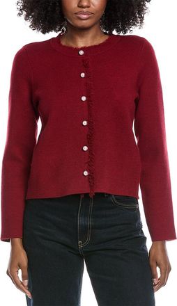 CeCe by Cynthia Steffe Fringe Cardigan