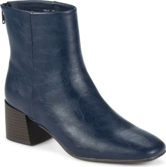 BareTraps Emilie Block Heel Bootie in Dark Navy at Nordstrom, Size 9.5