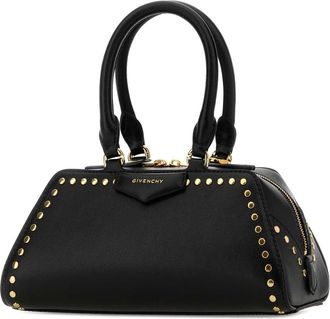 Givenchy Womens East Top Handle Bag Black Calf
