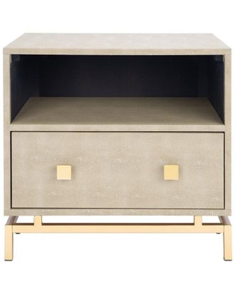 Safavieh Meilana 1 Shelf 1-Drawer Nightstand