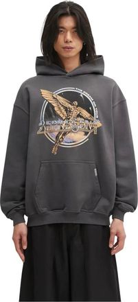 Represent Represent, Hoodies & sweatvesten, Heren, Grijs, L, Katoen, Golden Tour Hoodie