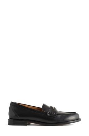 Madewell Porto Penny Loafer in True Black at Nordstrom Rack, Size 5