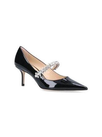 Jimmy Choo London Hohe Schuhe - Bing 65 Pumps - Black Patent - Gr. 39 (EU) - in Schwarz - f&uuml;r Damen
