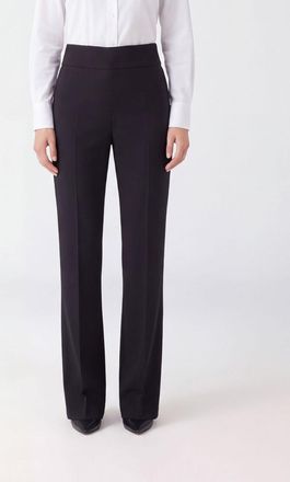 Valentino Garavani High-Waisted Skinny Trousers in Virgin Wool