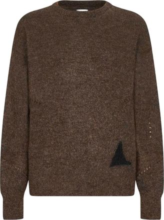 Roa Maglione girocollo - Marrone