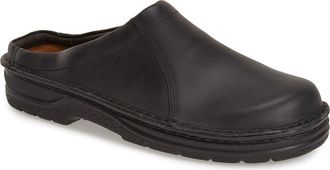 Naot Bjorn Clog in Black Matte Leather at Nordstrom, Size 45