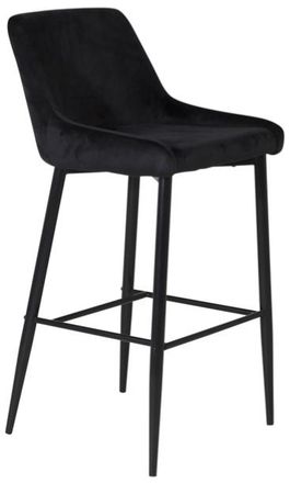 VE DESIGN Design Barstuhl plaza - Black Velvet