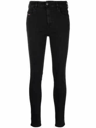 Diesel Jeans super skinny Slandy High - Nero