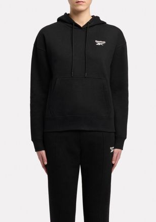 Reebok Kapuzensweatshirt REEBOK JENNY HOODY, Damen, Gr. XL, schwarz, Obermaterial: 60% Baumwolle, 40% Polyester, Sweatshirts Kapuzensweatshirt
