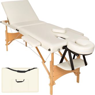 TecTake Massage Table Daniel in Beige