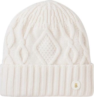 Bogner Jamila Cap - Dames - Hoeden - Wit - ONE Size - Wol - Accessoires