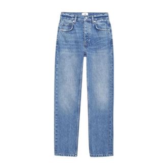 Anine Bing Straight Jeans, female, Blue, Size: W28 Kate Jean