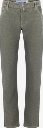 Jacob Cohen Slim Jeans aus meliertem Canvas Nick