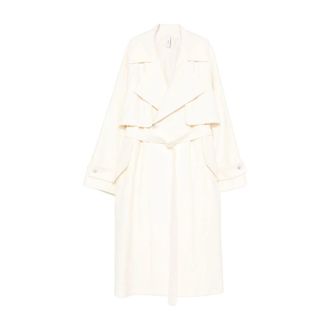 Hev&ograve; Hombre, Abrigos, Blanco, Talla: L