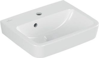 Villeroy & Boch V&b Handwaschbecken O.novo 450x370mm Mit &Uuml;berlauf Wei&szlig; Antibac C+