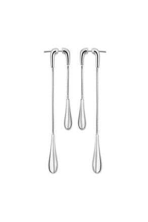 Lucy Quartermaine Double Drop Earrings Front and Back in Sterling Silver at Nordstrom