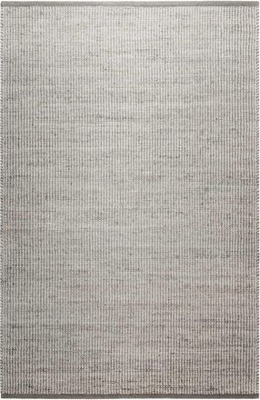 Green Looop Alfombra tejida a mano, kilim en algodón y yute, gris y beige 130X190