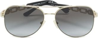 Michael Kors Occhiali da sole Mk 1121 con montatura stile pilota - Oro