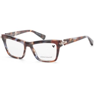 Longchamp Womens 53 mm Blue Opticals