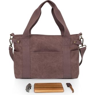 Picnic Time Temecula Wine Insulated Tote Bag in Red at Nordstrom Rack