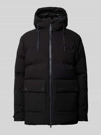 Luhta Steppjacke mit Pattentaschen Modell KALLAHTI in Black, Gr&ouml;&szlig;e 48
