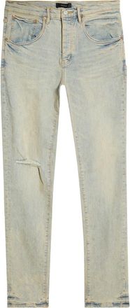 Purple Venice Sunbleached Ripped Jeans in Light Indigo at Nordstrom, Size 33