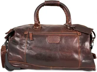 Jack Georges Voyager Wheeled Duffle Bag in Brown at Nordstrom
